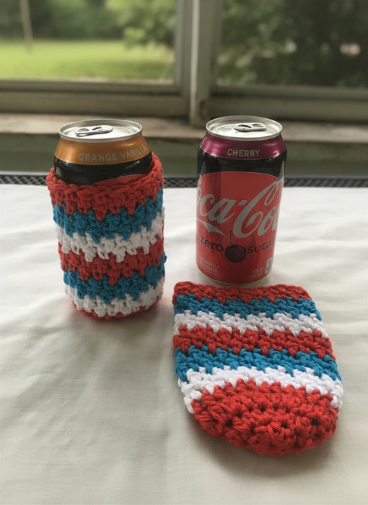 4th of July Can Cozy