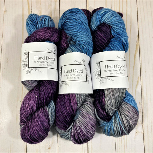 Worsted Weight Merino Wool and Baby Alpaca Blend - Jewels of the Nile