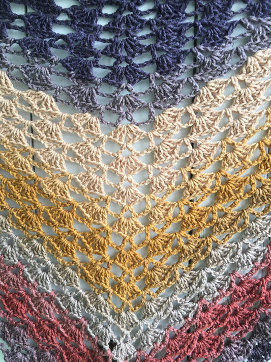 Time In A Bottle Shawl Pattern