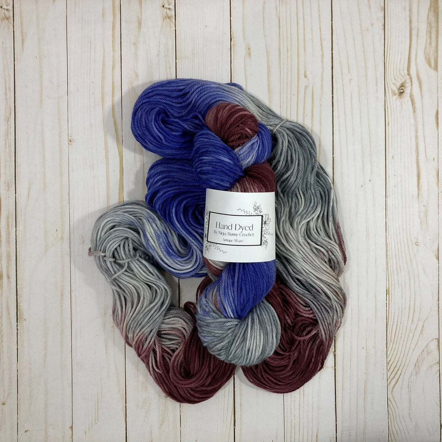 Worsted Weight Fine Superwash Merino Wool - Antique Waze