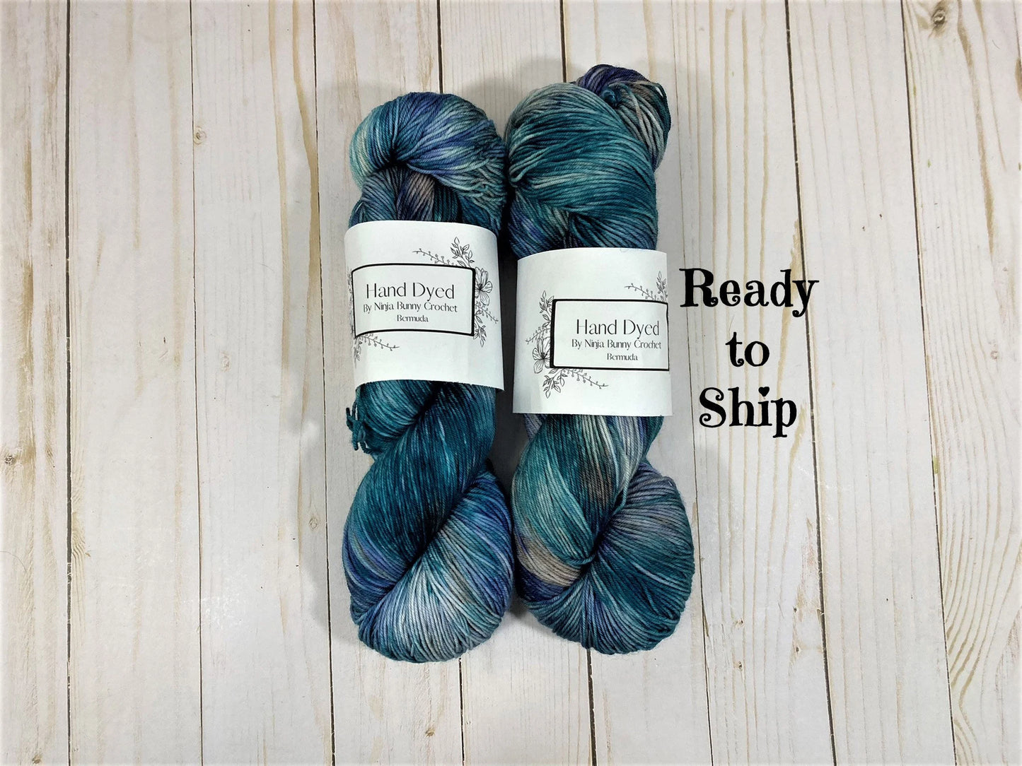 Fingering Weight Fine Merino Wool - Bermuda