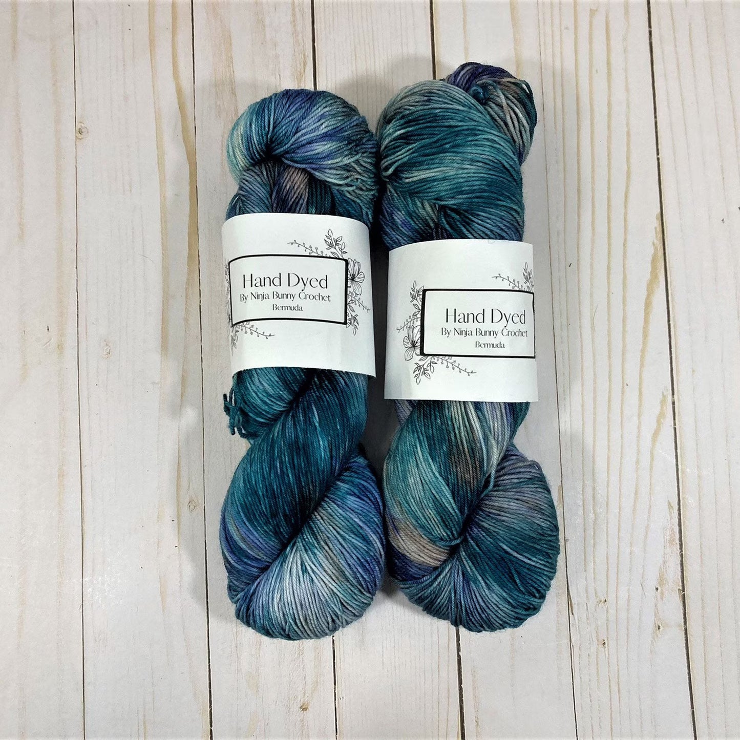 Fingering Weight Fine Merino Wool - Bermuda