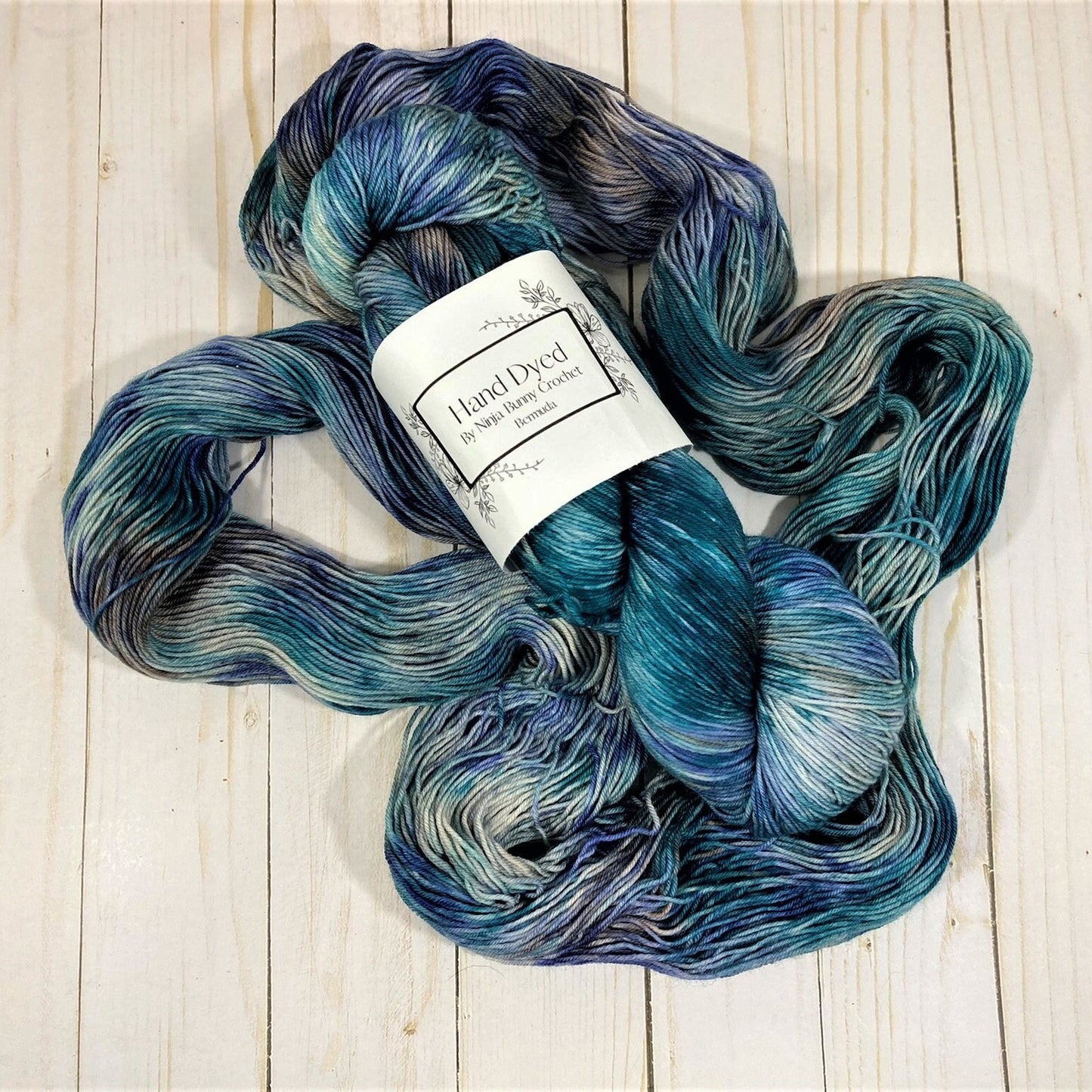 Fingering Weight Fine Merino Wool - Bermuda