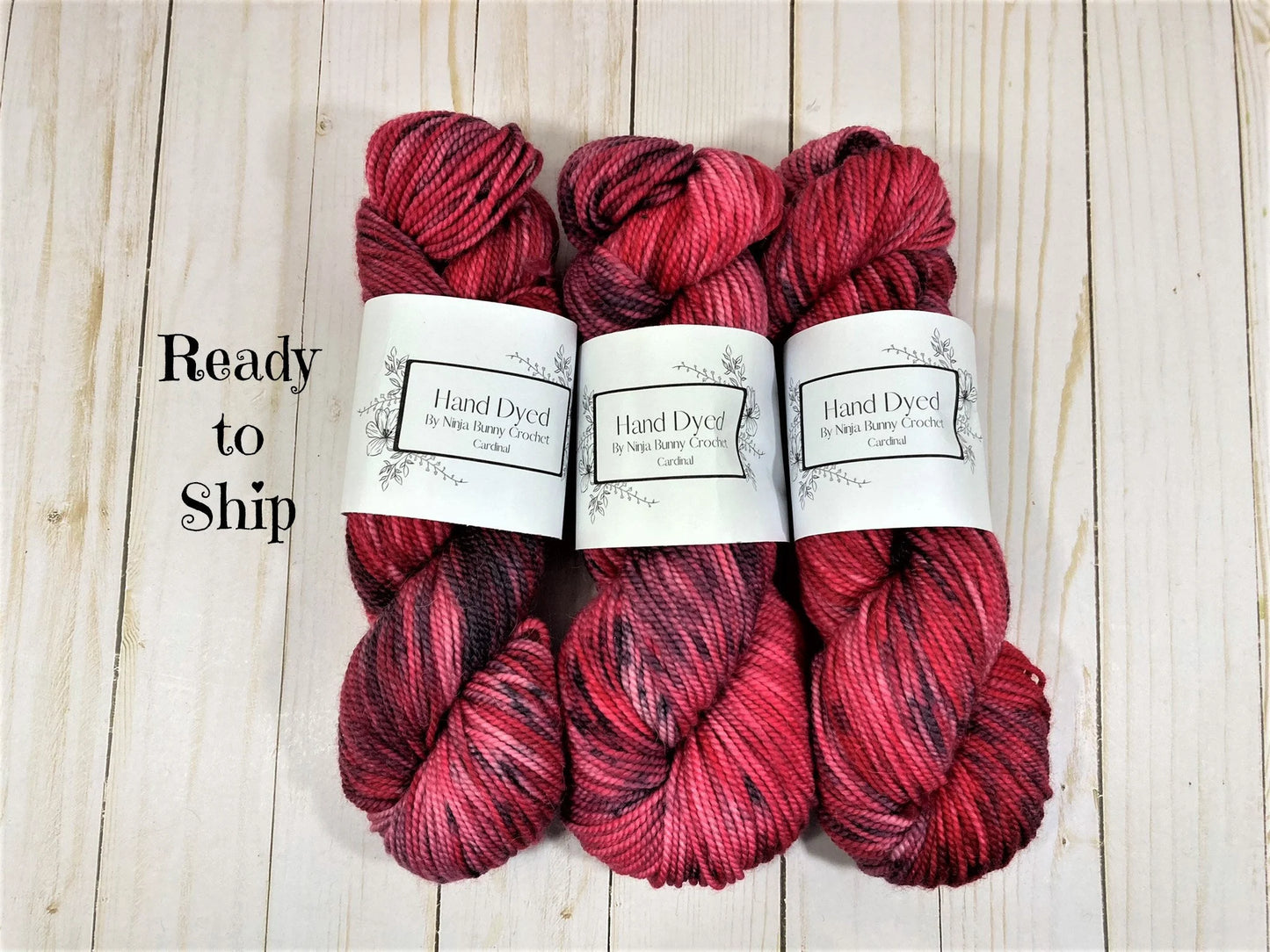 Worsted Weight Merino Wool and Baby Alpaca Blend - Cardinal