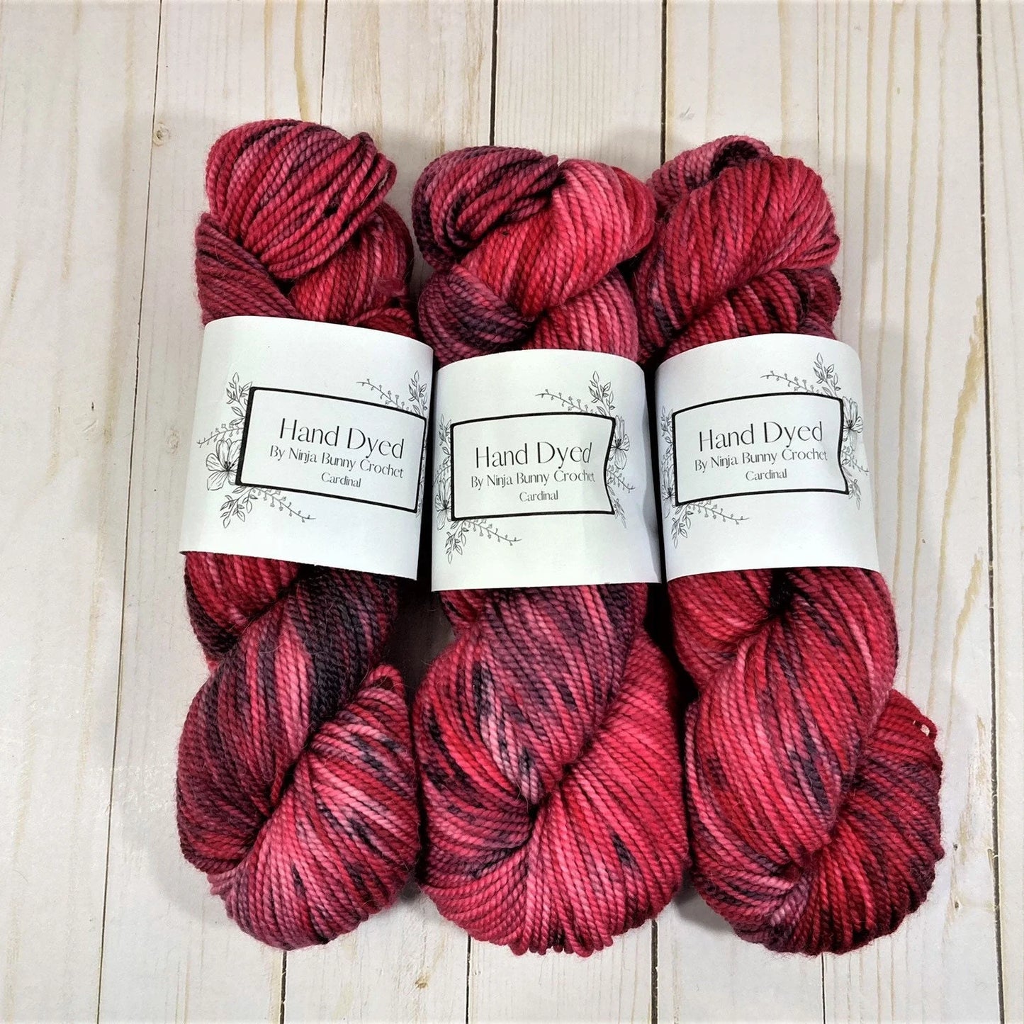 Worsted Weight Merino Wool and Baby Alpaca Blend - Cardinal