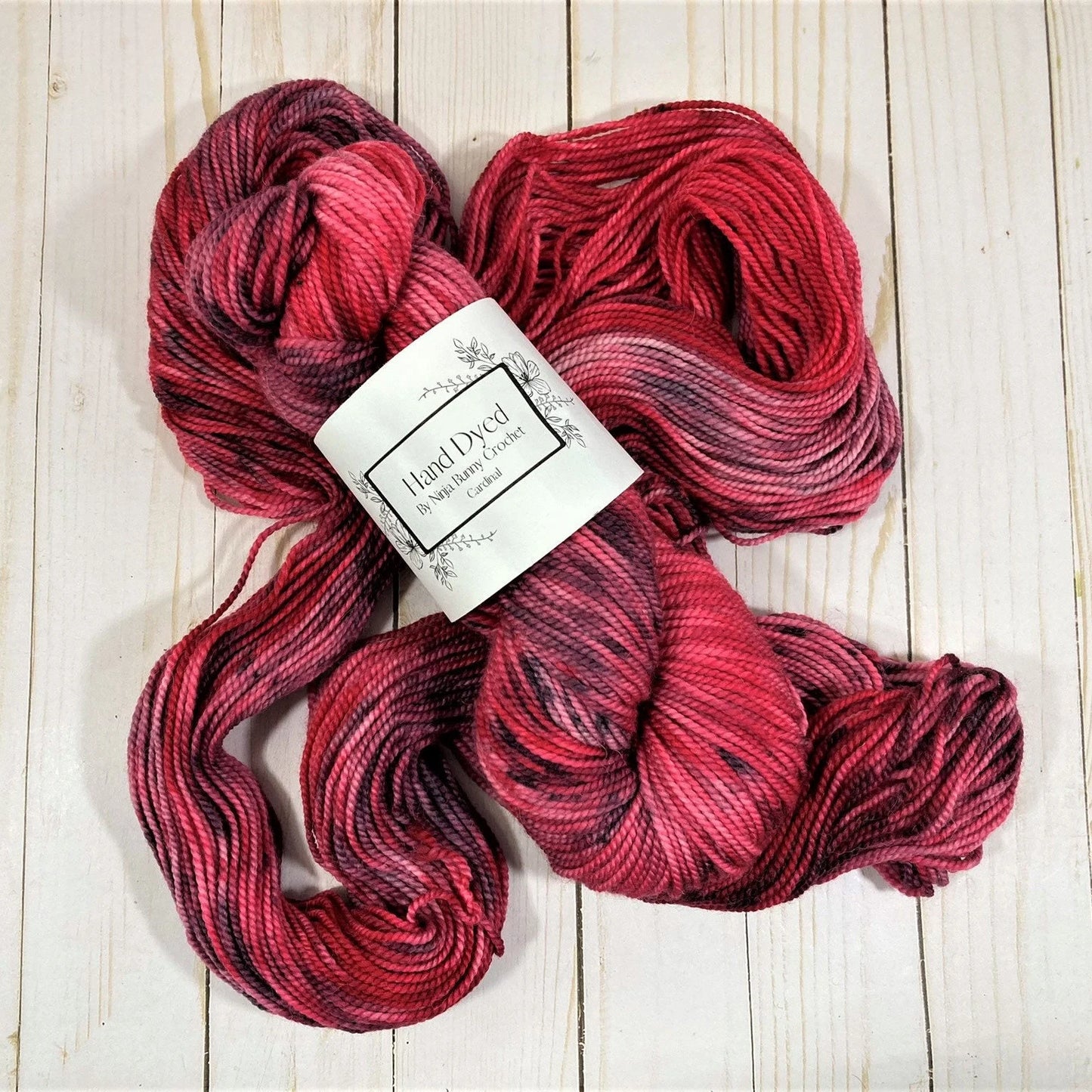 Worsted Weight Merino Wool and Baby Alpaca Blend - Cardinal