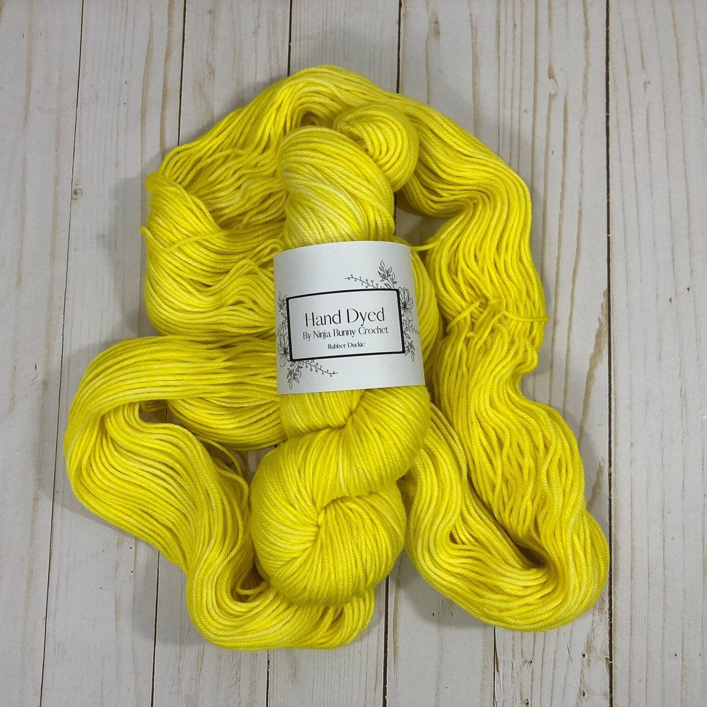 DK Weight Superwash Merino Wool - Rubber Duckie