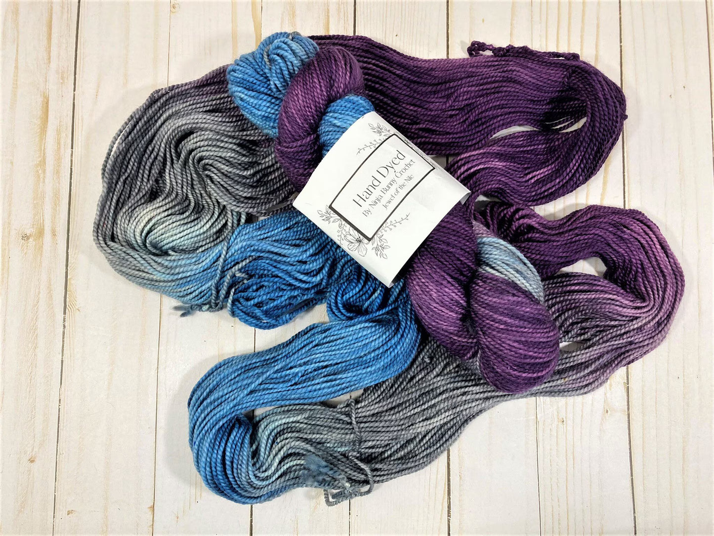 Worsted Weight Merino Wool and Baby Alpaca Blend - Jewels of the Nile
