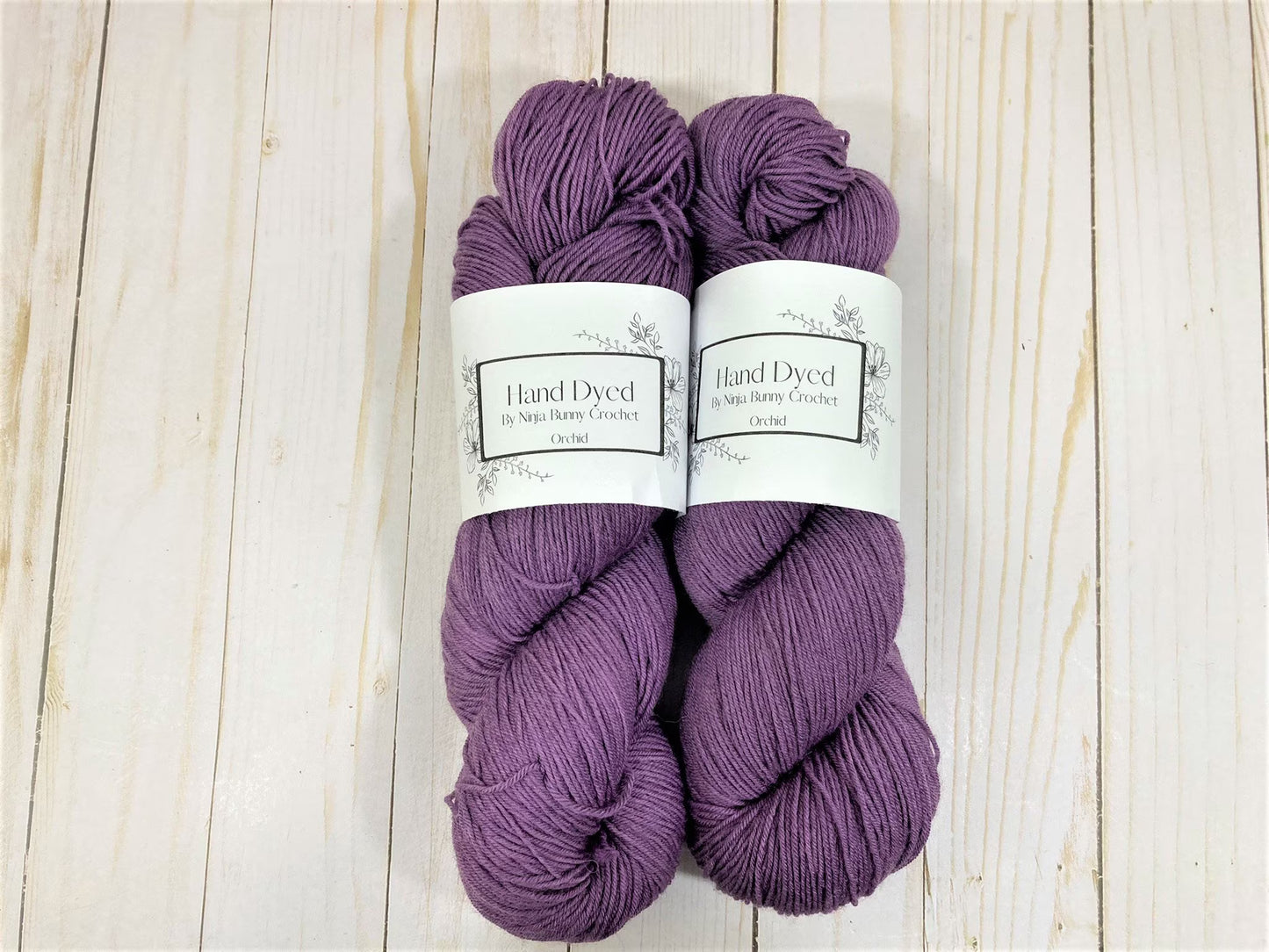 Fingering Weight Merino Nylon Blend - Orchid