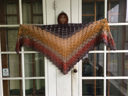 Time In A Bottle Shawl Pattern