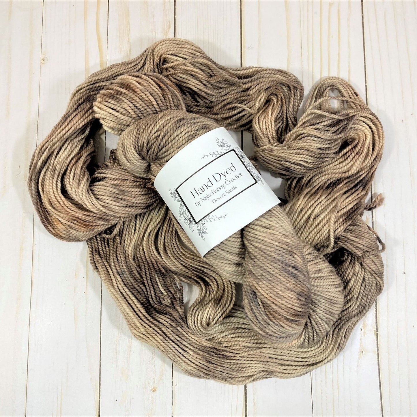 Worsted Weight Merino Wool Alpaca Blend - Desert Sands