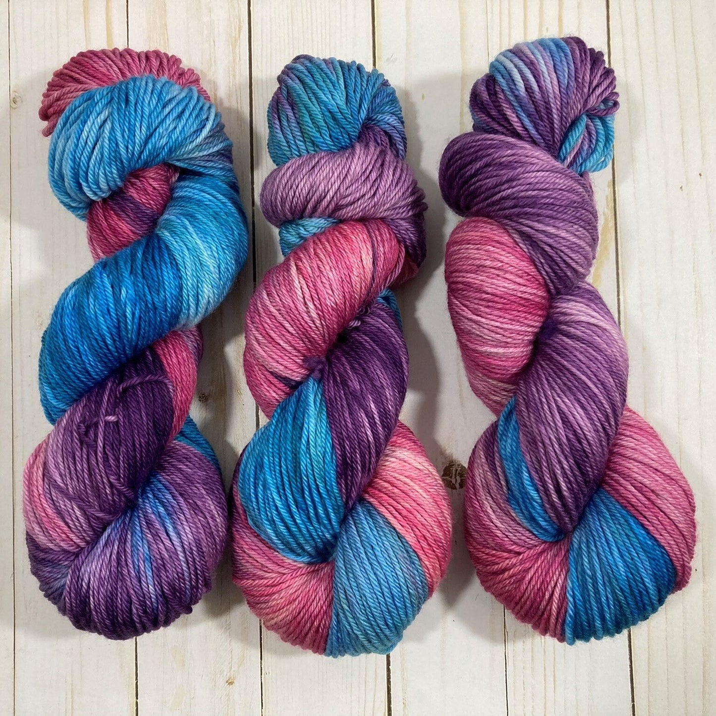 Worsted Weight Fine Superwash Merino Wool - Unicorn Dreams
